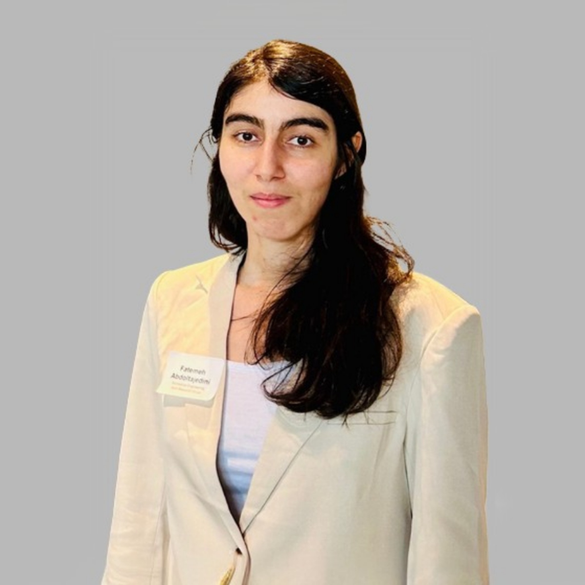 Fatemeh Abdoltajedini, 2026-2027 JLLA public relations director.